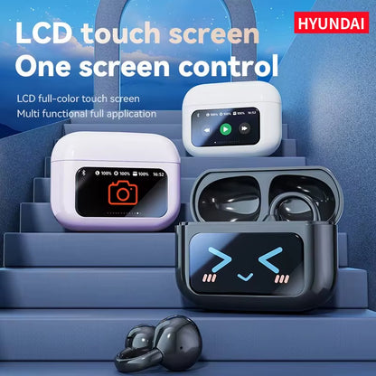 EchoGrip™ M100 ENC Ear Clip Earphones – Style, Sound, and Smart Control